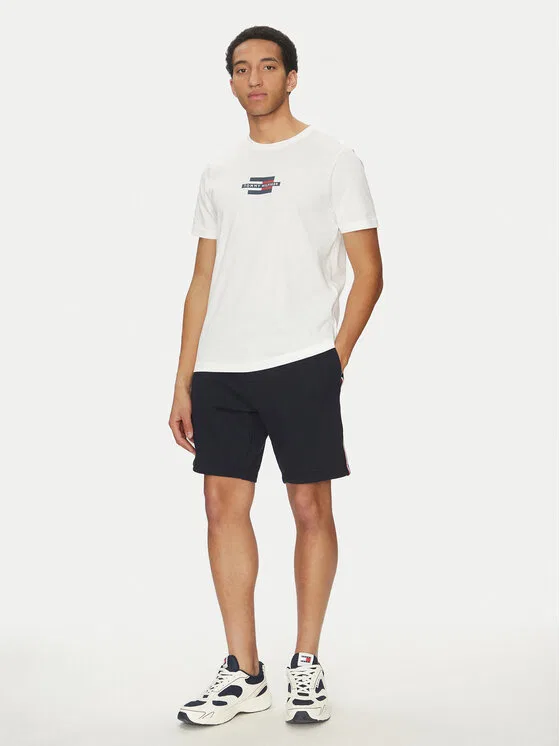 Футболка regular fit Flag Box Tommy Hilfiger, белый — фото 2