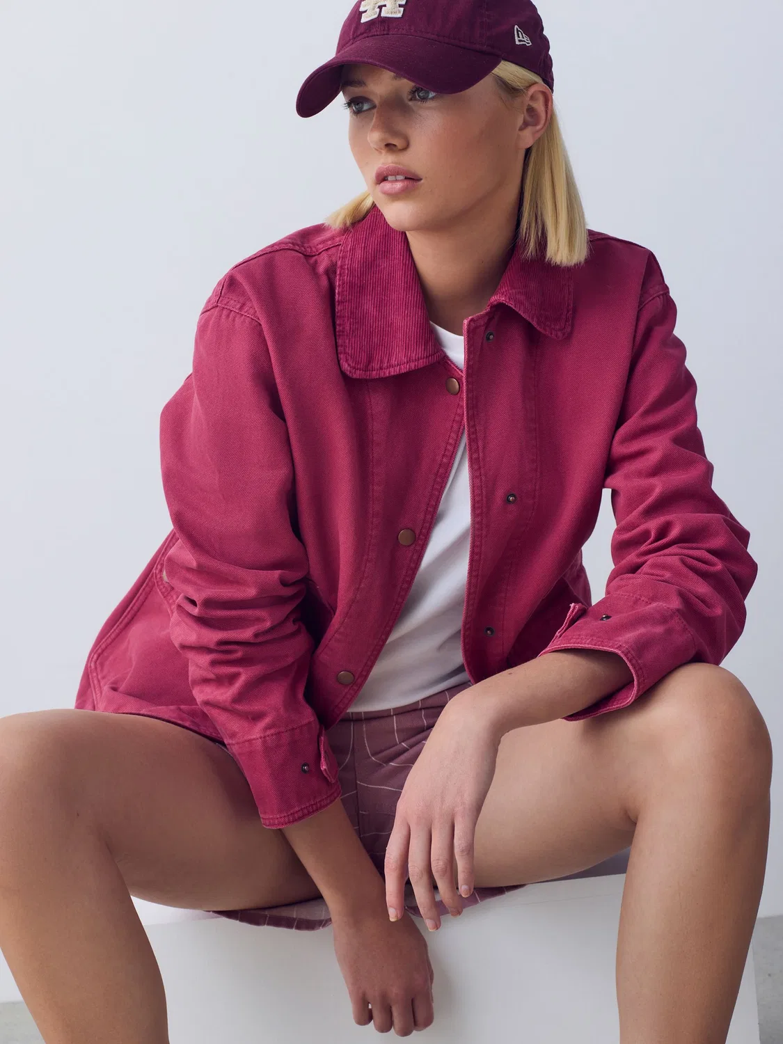 Куртка утилитарная Pink Cotton Utility Next, розовый — фото 3