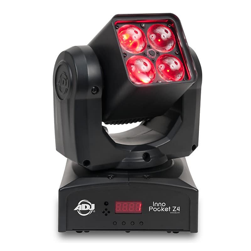 

Подвижная головка Adj Inno Pocket Z4 Mini Zoom American DJ INNO POCKET Z4 MINI ZOOM MOVING HEAD