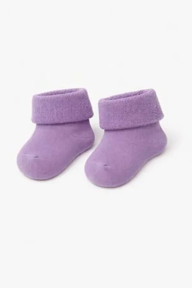Детские носки для девочек махровые комплект 4 шт Pink Mix Bony Socks, Pink — фото 3