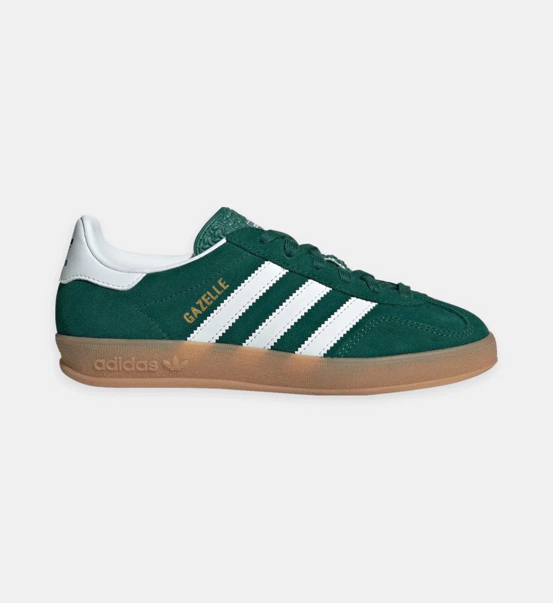 Низкие кеды Gazelle Indoor adidas Originals, зеленый