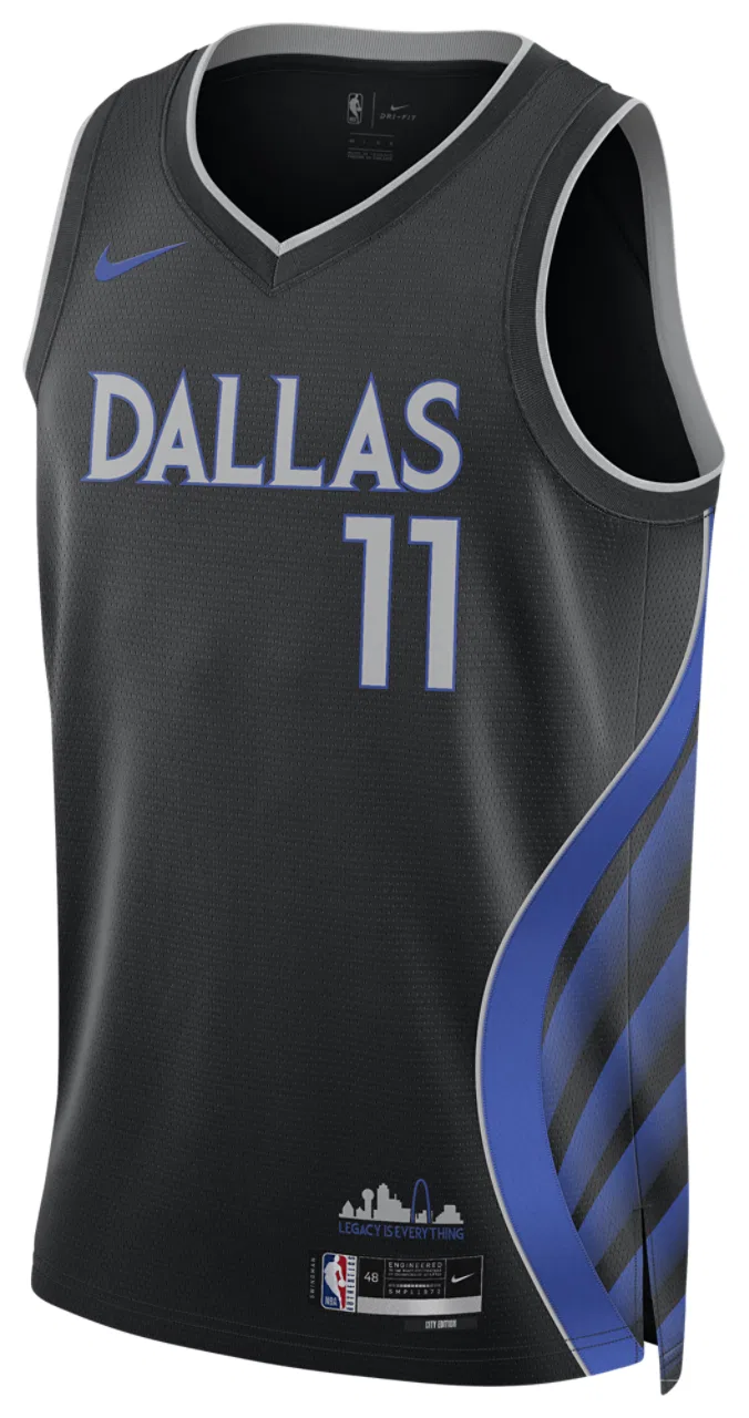 Мужская баскетбольная джерси Mavericks Dri-FIT Swingman City Edition Nike, цвет Multi/Black
