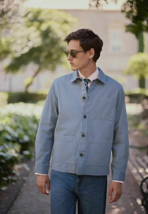 Куртка хлопковая Summer jacket Next, синий — фото 2