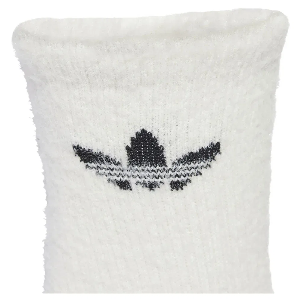 Носки Fluffy crew 2 шт Adidas Originals, белый — фото 3