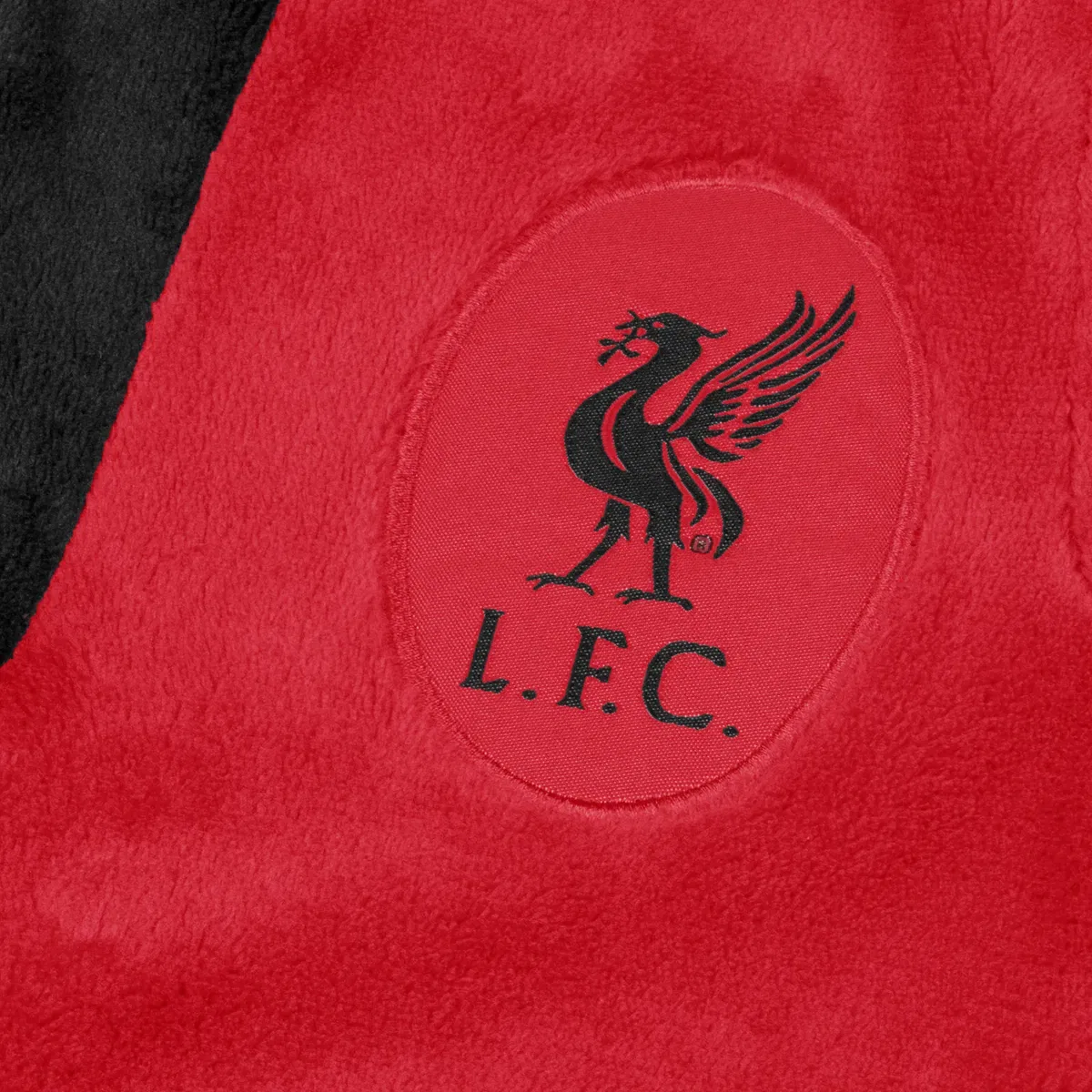 Детский халат с капюшоном из флиса Liverpool Fc, Red — фото 3