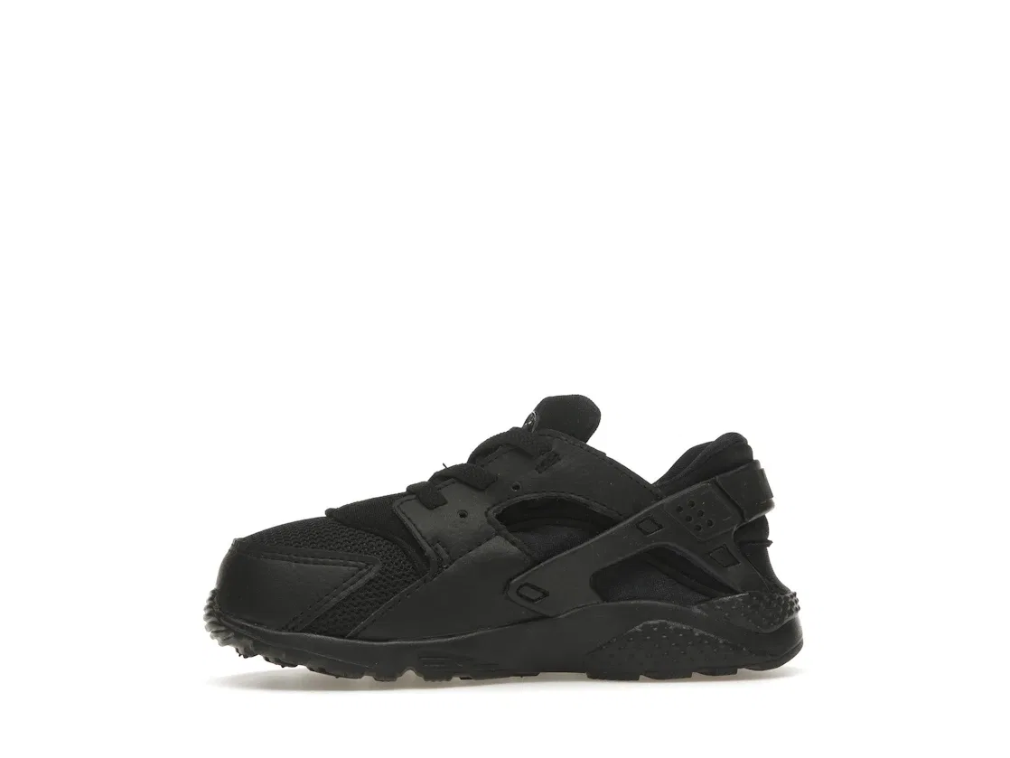 Детские кроссовки Lifestyle Nike Air Huarache Run, Black Black — фото 3