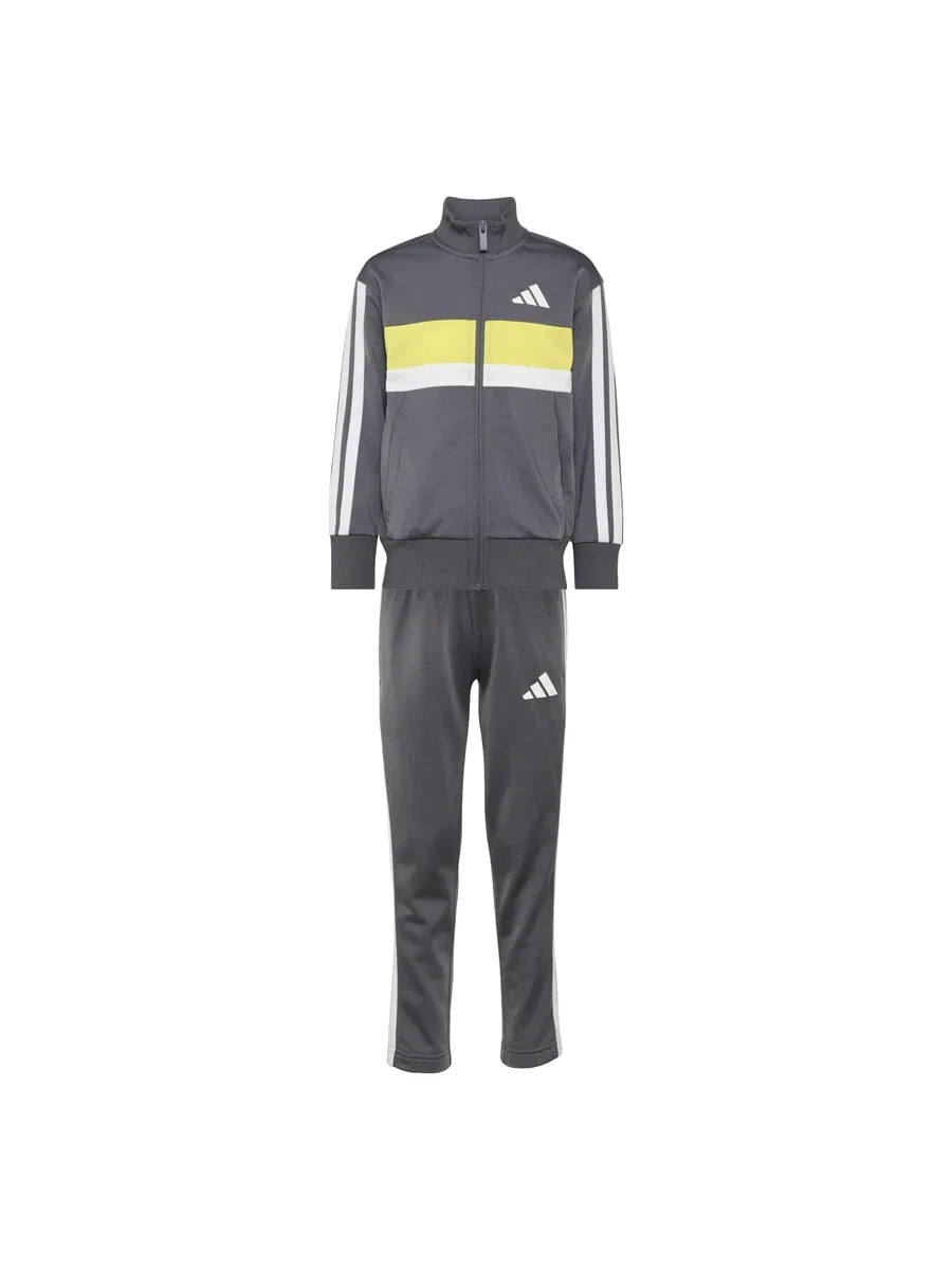Спортивный костюм ADIDAS SPORTSWEAR 'Seasonal Essentials Tiberio' темно-серого цвета