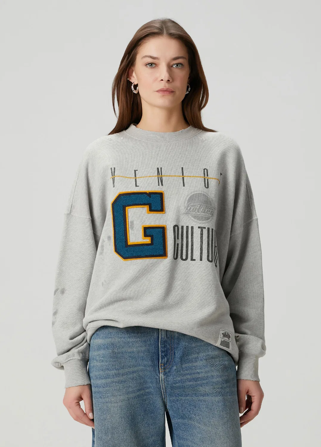 Свитшот Golden Goose Gri