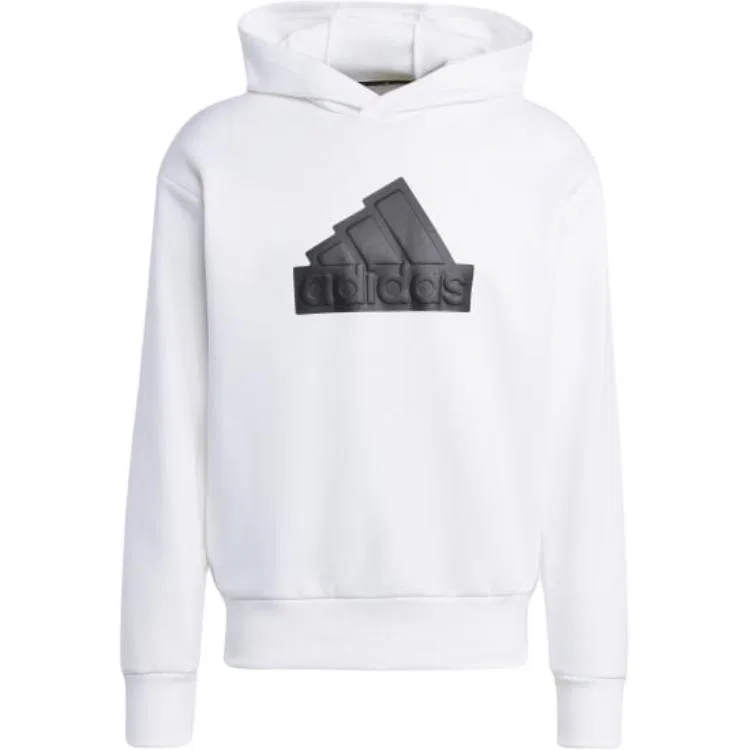 Мужская толстовка с капюшоном белый Adidas, White