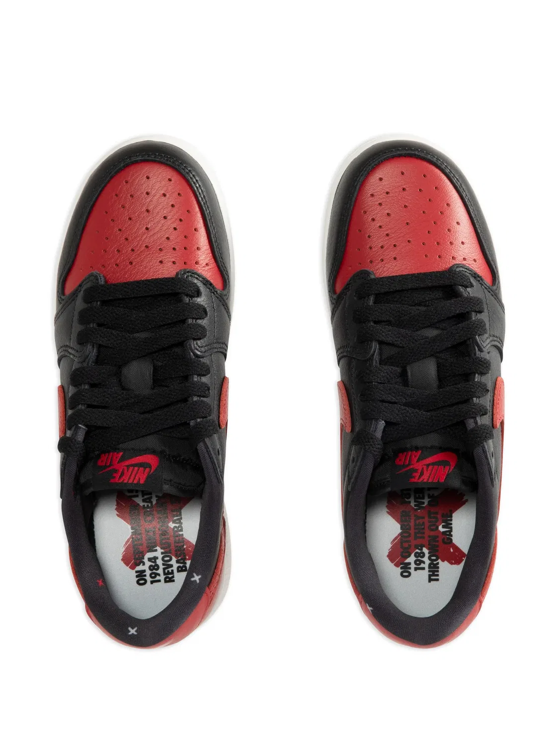 Кроссовки Air Jordan 1 Retro Low OG Nike Kids, черный — фото 4