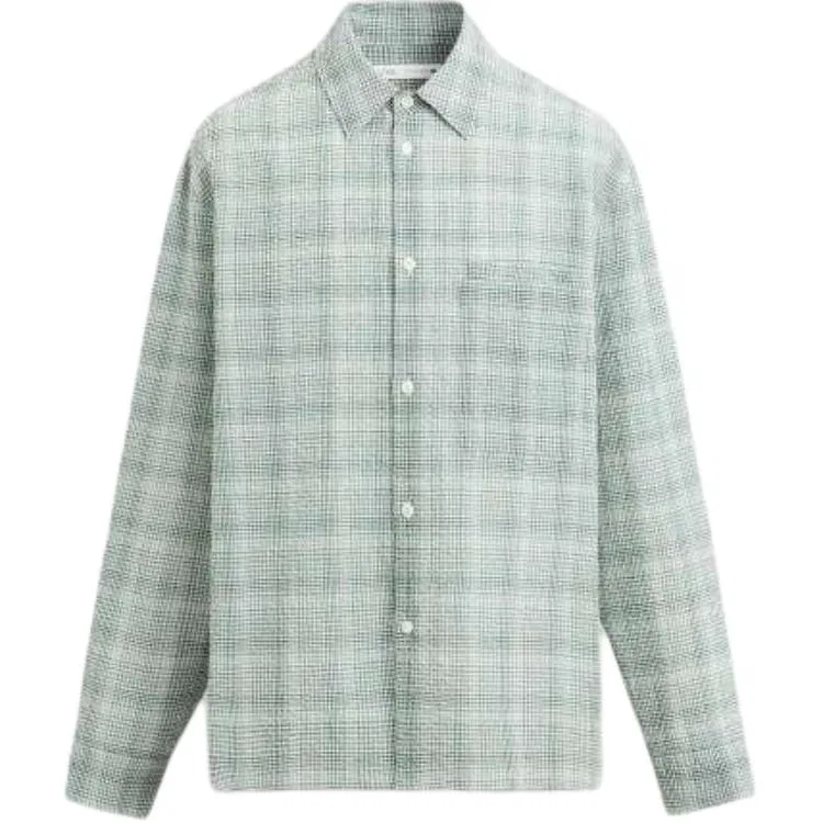 Мужская рубашка с принтом Green ZARA, Green