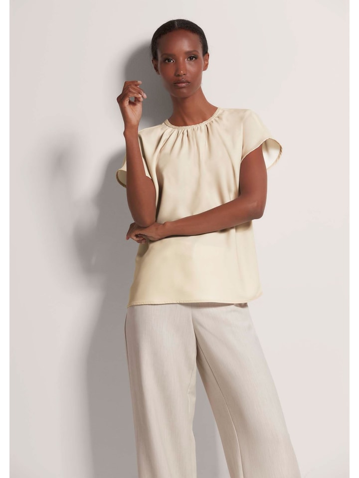 

MADELEINE Блузка-рубашка с блестящим акцентом цвета гальки