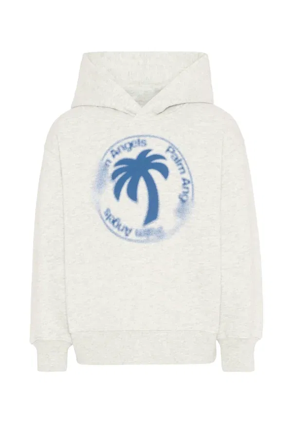 Худи с принтом Hoodie Palm Angels, серый