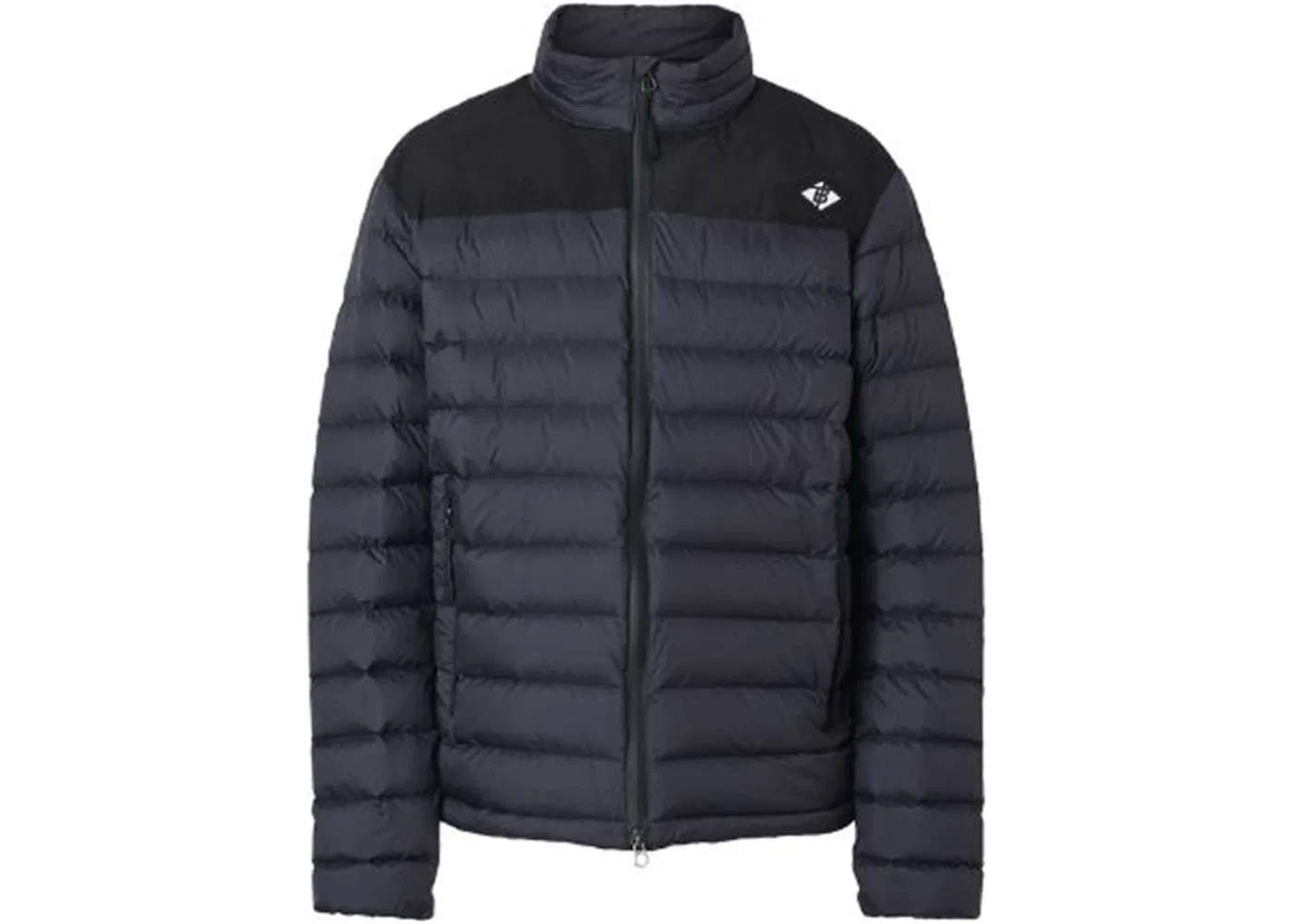 Мужская легкая стеганая куртка с логотипом Burberry, Navy/Black