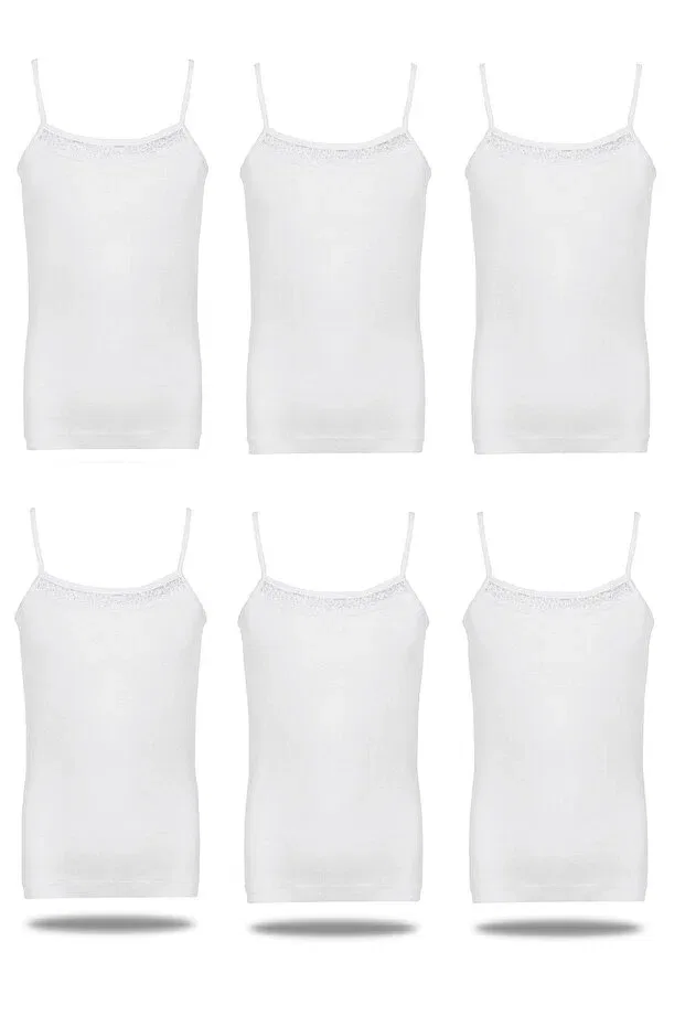 Детское хлопковое нижнее белье для девочек Basics Fsm1453, White
