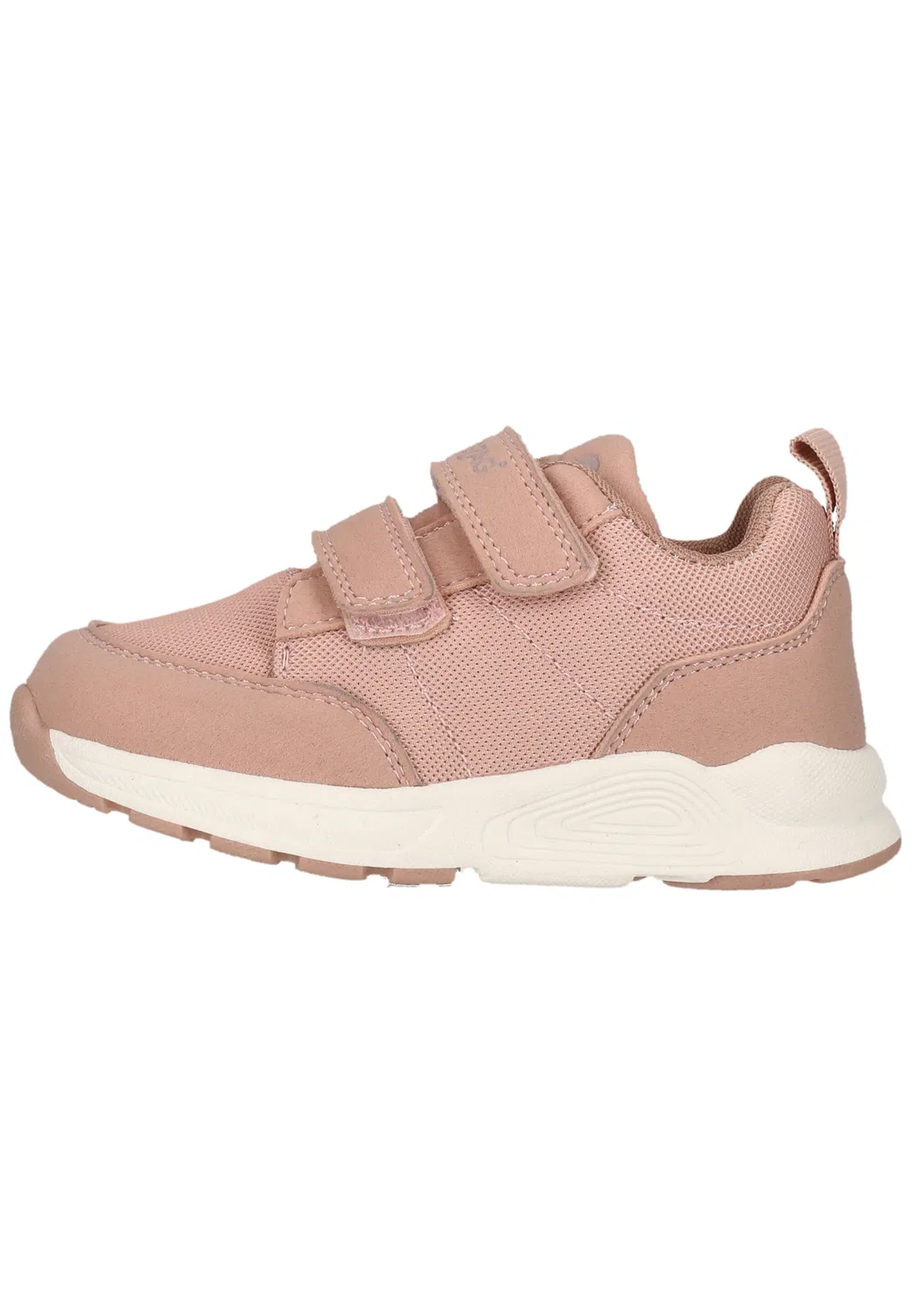 Детские кроссовки с липучками Aliana Zigzag, Zartes Rosa Weiss Blutenblattbeige