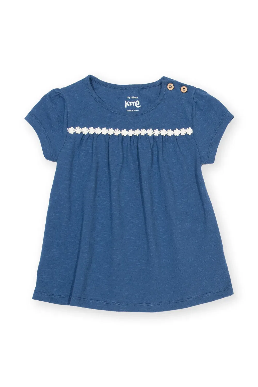 Туника с принтом Daisy Kite, Navy