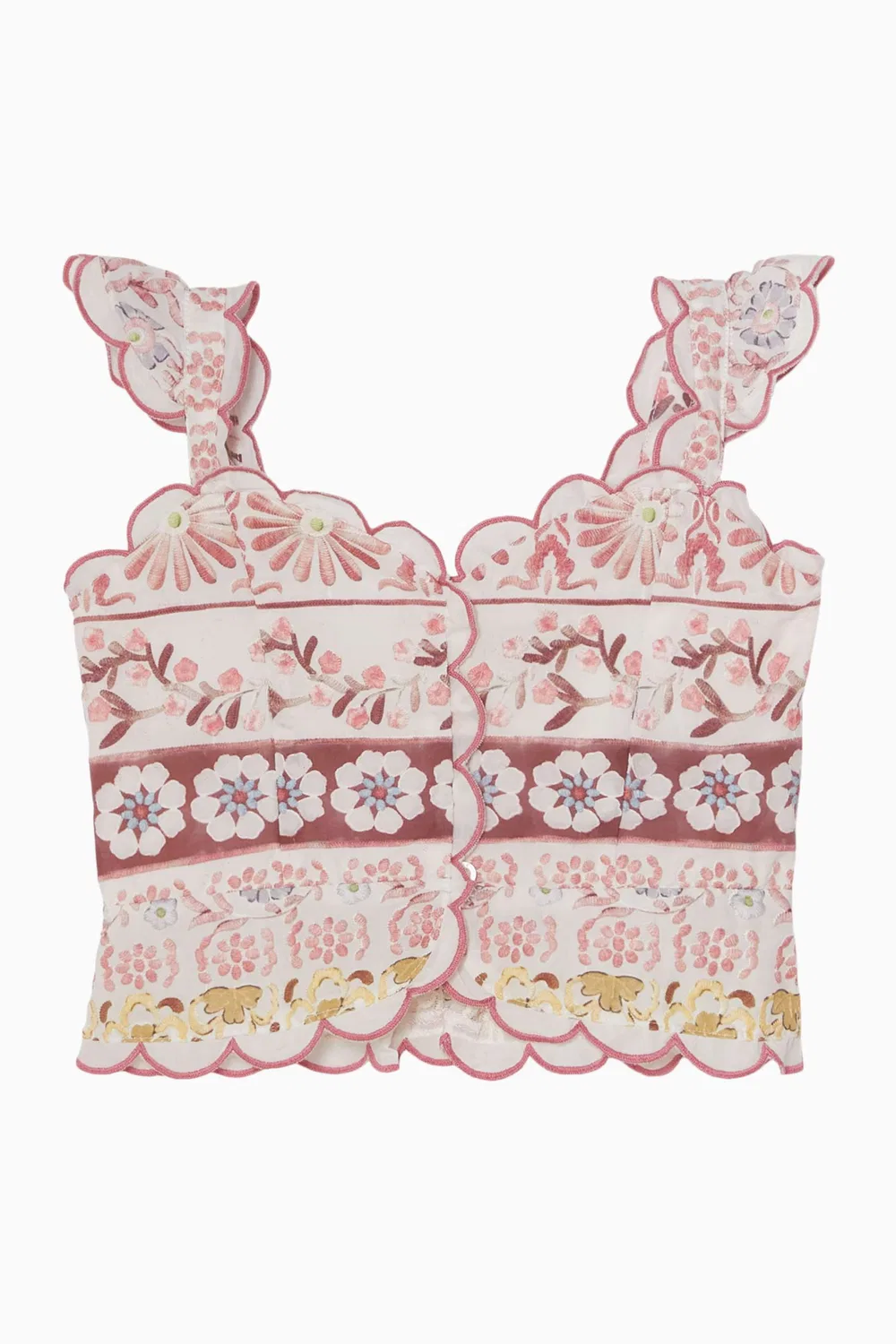 Топ с вышивкой Lara Embroidered Top Marlo Kids