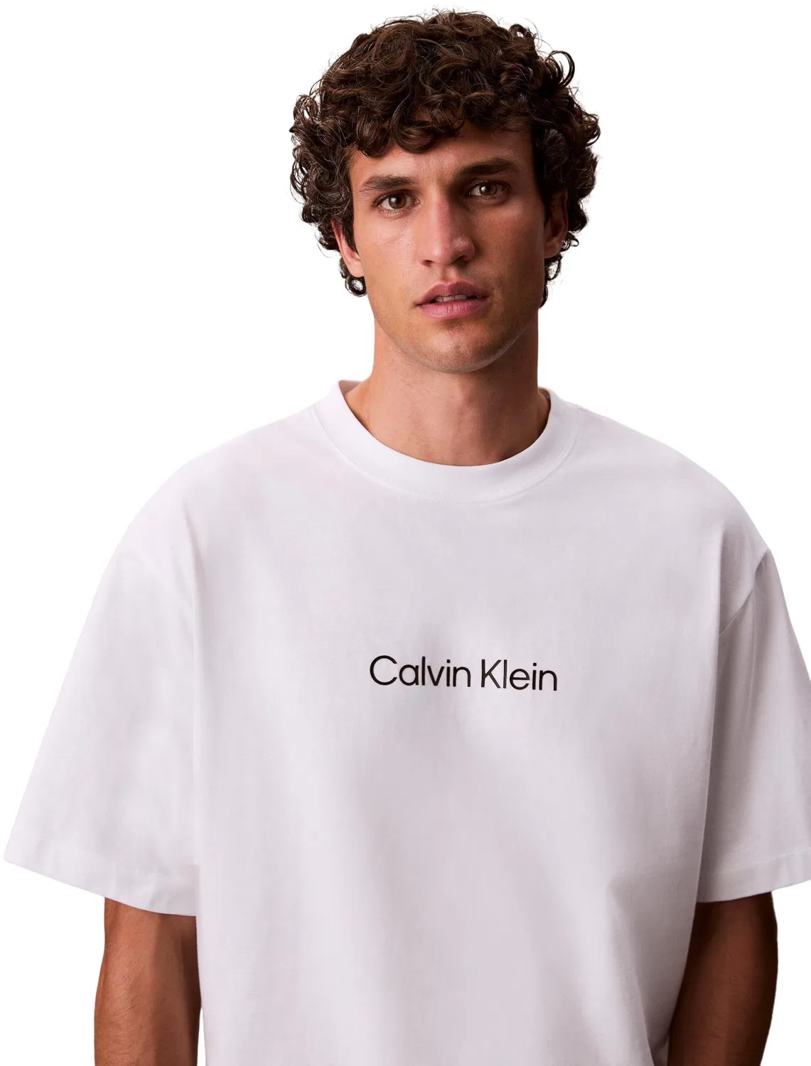 Женская термобельевая футболка с длинным рукавом Calvin Klein, White (Bright White) — фото 3