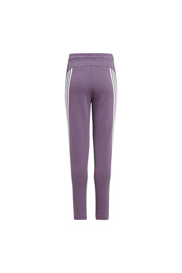 Детские спортивные штаны для девочек скинни Adidas, Purple — фото 3