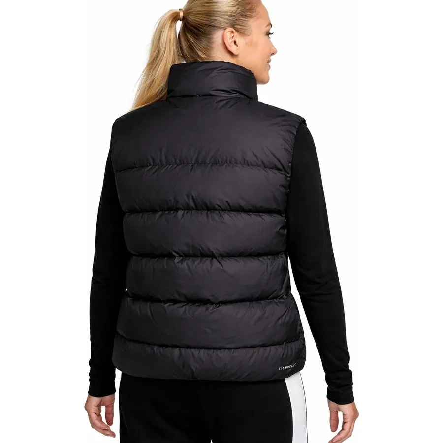 Женский утепленный жилет Therma Fit Down Fill Nike, Черный — фото 3