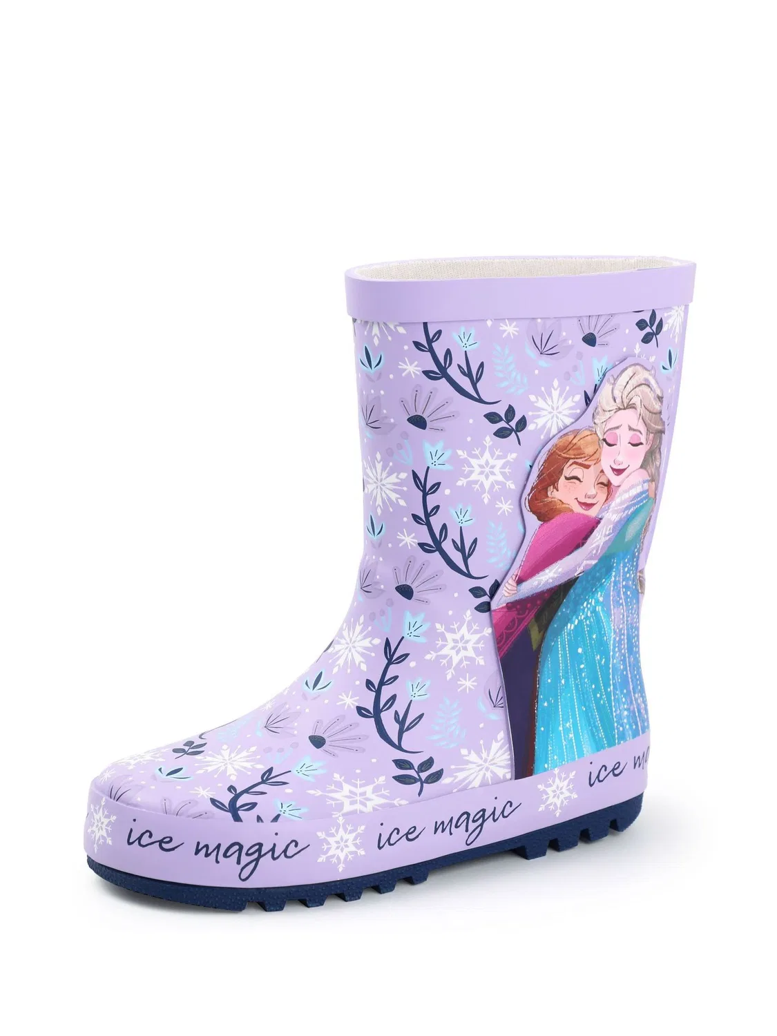 Сапоги резиновые Disney Frozen Vanilla Underground, фиолетовый — фото 3