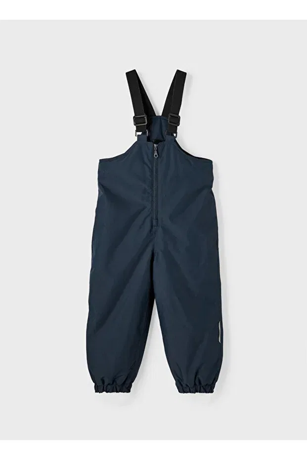 Детские брюки для девочек с эластичным манжетом Name It, Navy Blue — фото 3