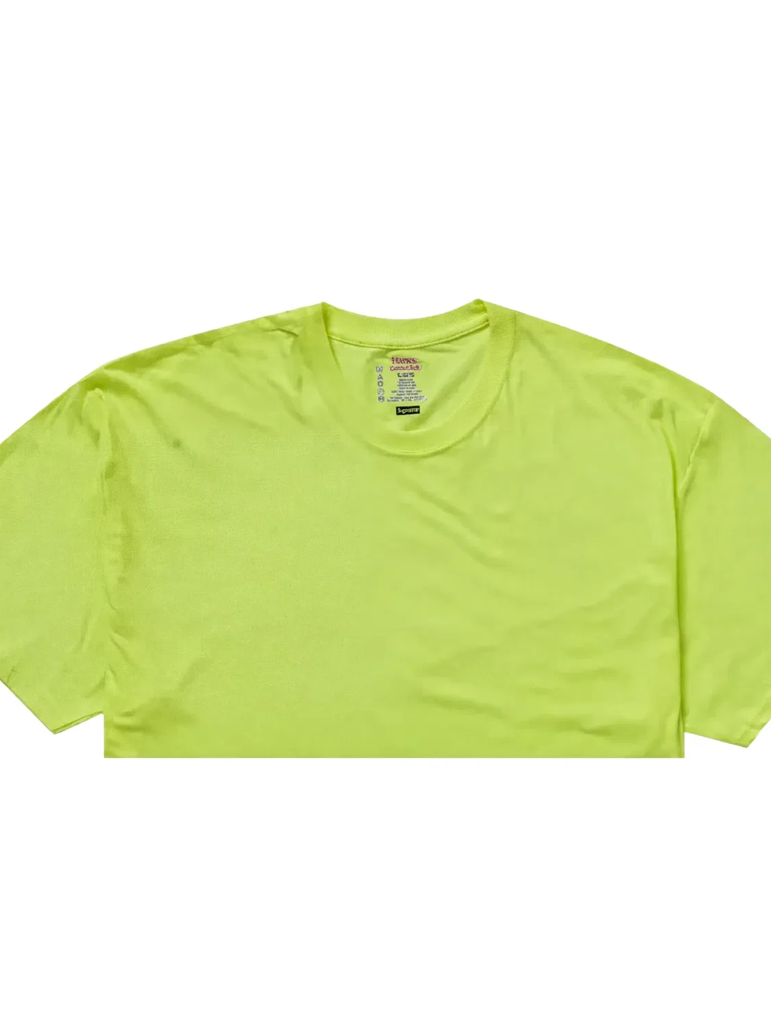 Комплект Hanes из двух футболок Supreme, желтый — фото 2