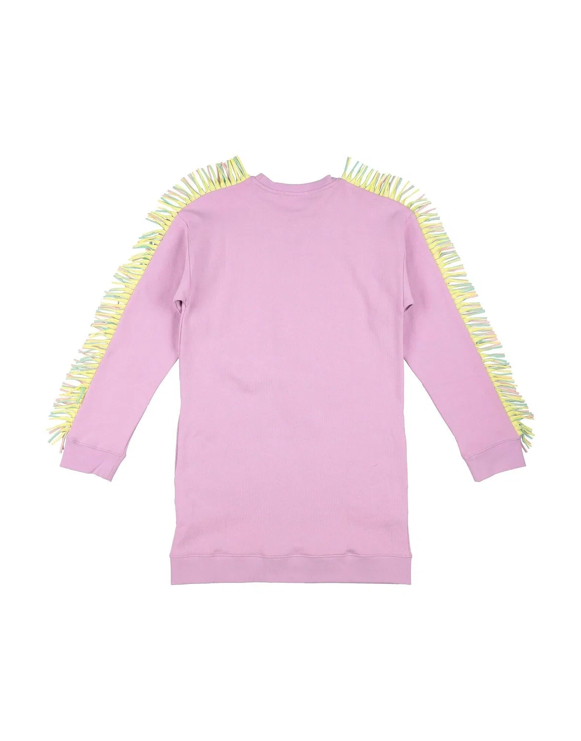 Детское платье из флиса с принтом Stella Mccartney Kids, сиреневый — фото 2