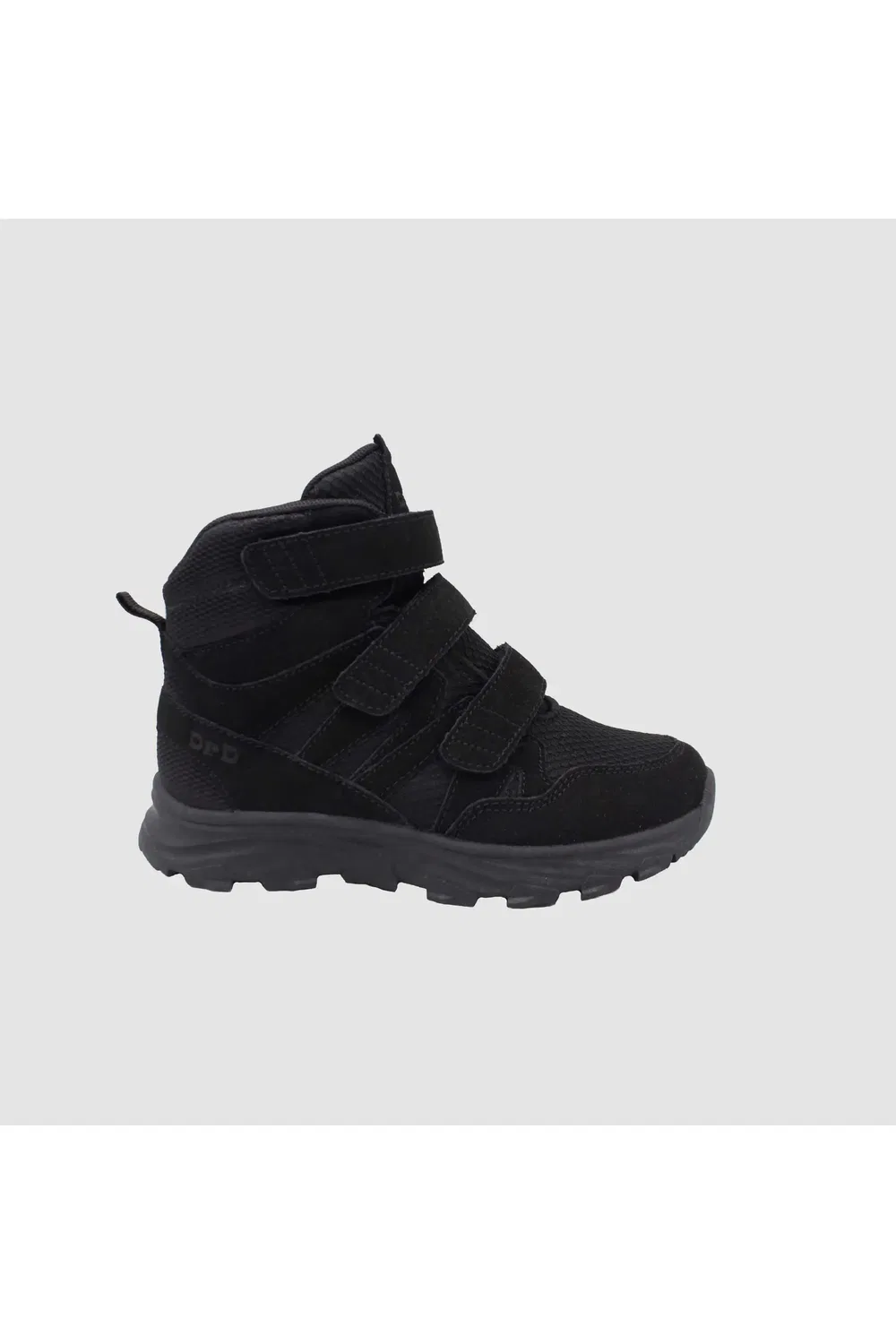 Детские кроссовки адаптивные высокие Chalet DrD Kids Footwear, черный