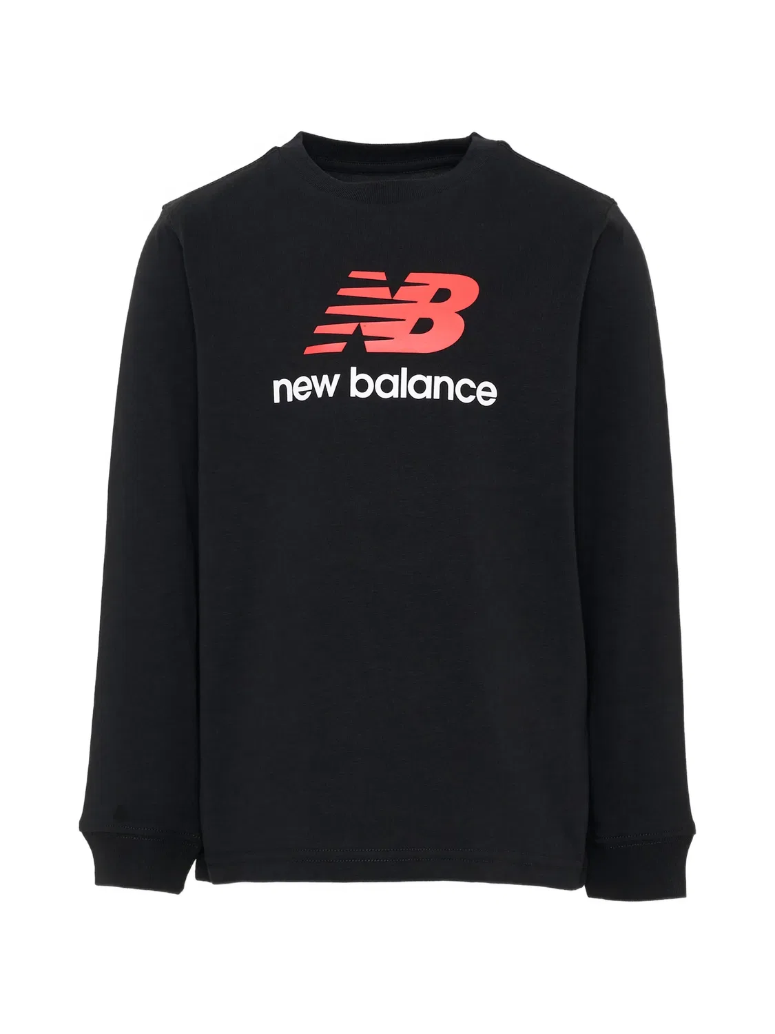 Толстовка с логотипом New Balance Kids, черный