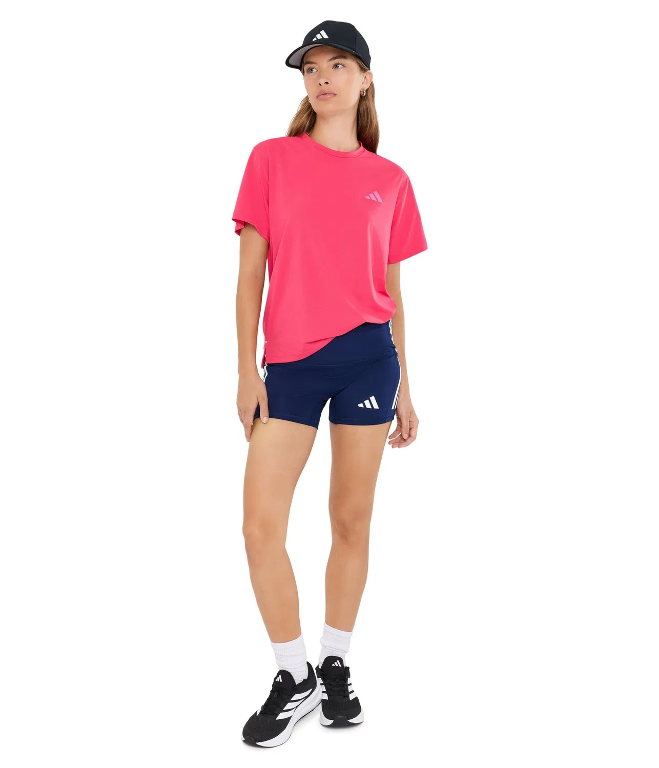 Футболка Adi365 Running Climacool Iconic Tee Adidas, Power Pink — фото 2