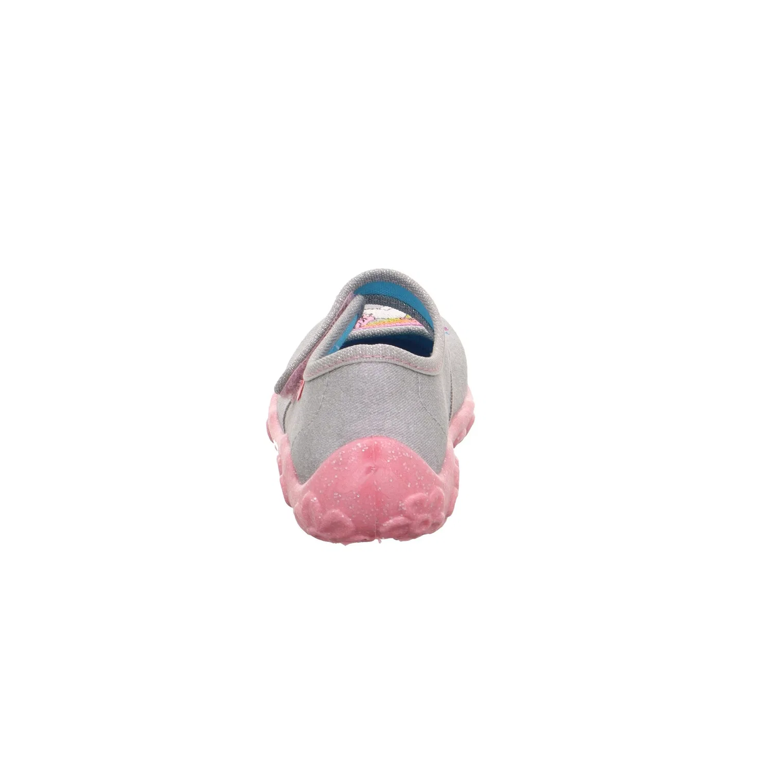 Детские тапочки с вышивкой единорога Superfit, Light Gray — фото 4