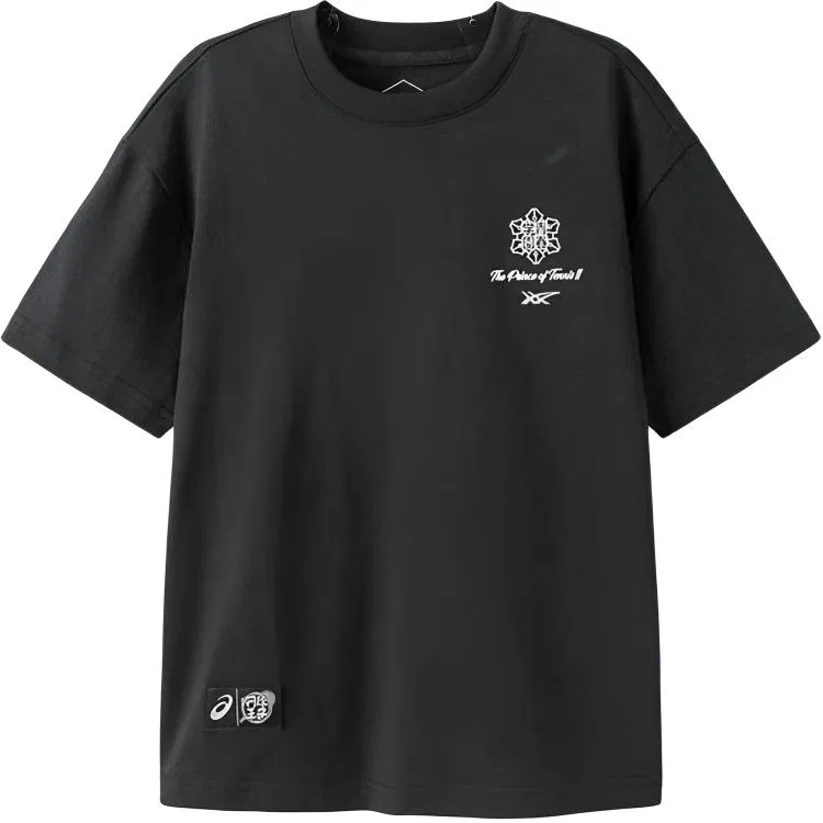 Детская футболка с быстросохнущей тканью Quick Dry T Shirts ASICS, 9000 Black