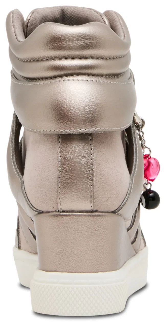 Детские кеды на танкетке JMAVIS Steve Madden, Pewter — фото 3