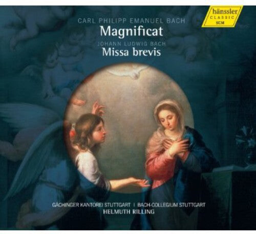 

CD диск Bach, C.P.E. / Gaachinger Kantorei Stuttgart: Magnificat / Missa Brevis