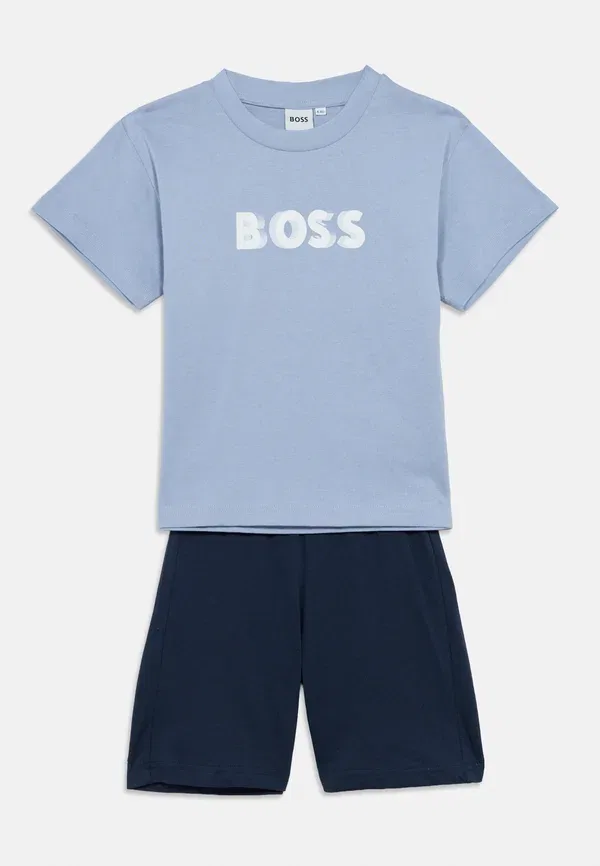 Пижамный комплект Boss Kidswear, темно-синий