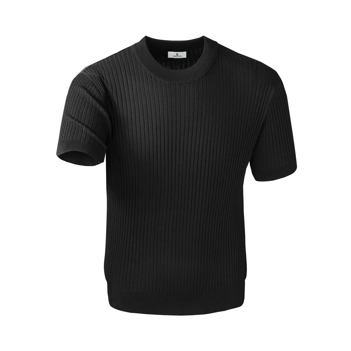 Детский джемпер без гендера, умеренный крой Knitwear Unisex Moderate, PAL ONGACO, Black