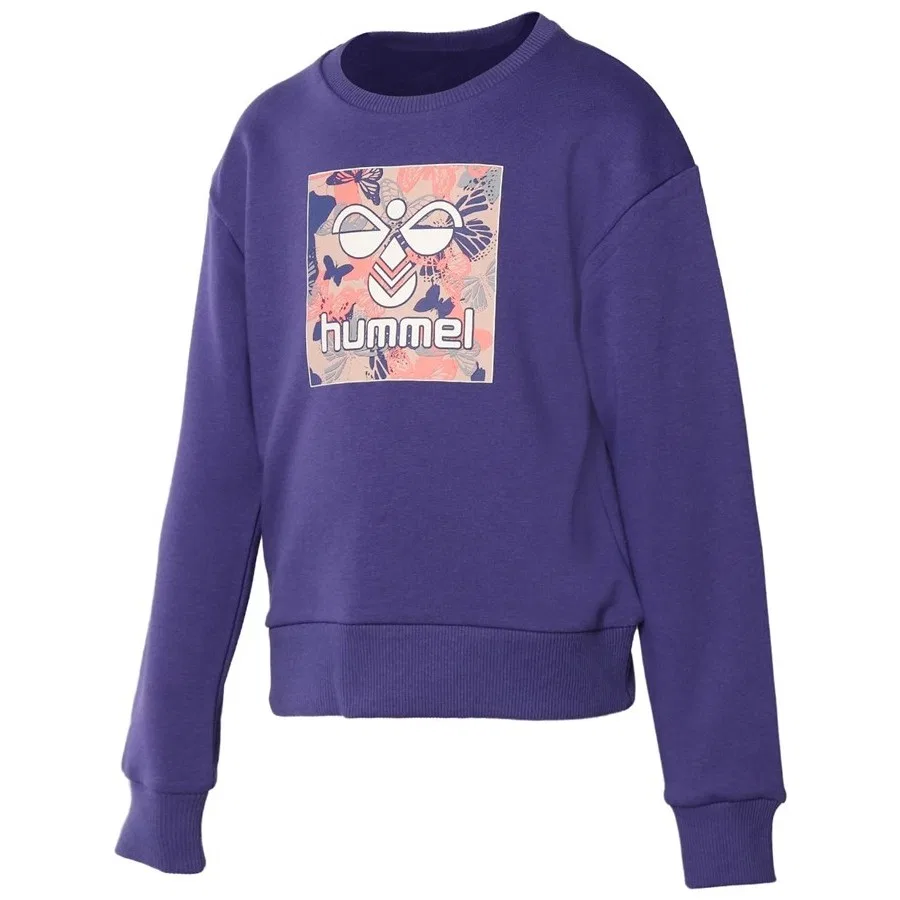 Детский свитшот с принтом Albys Hummel, Разноцветный