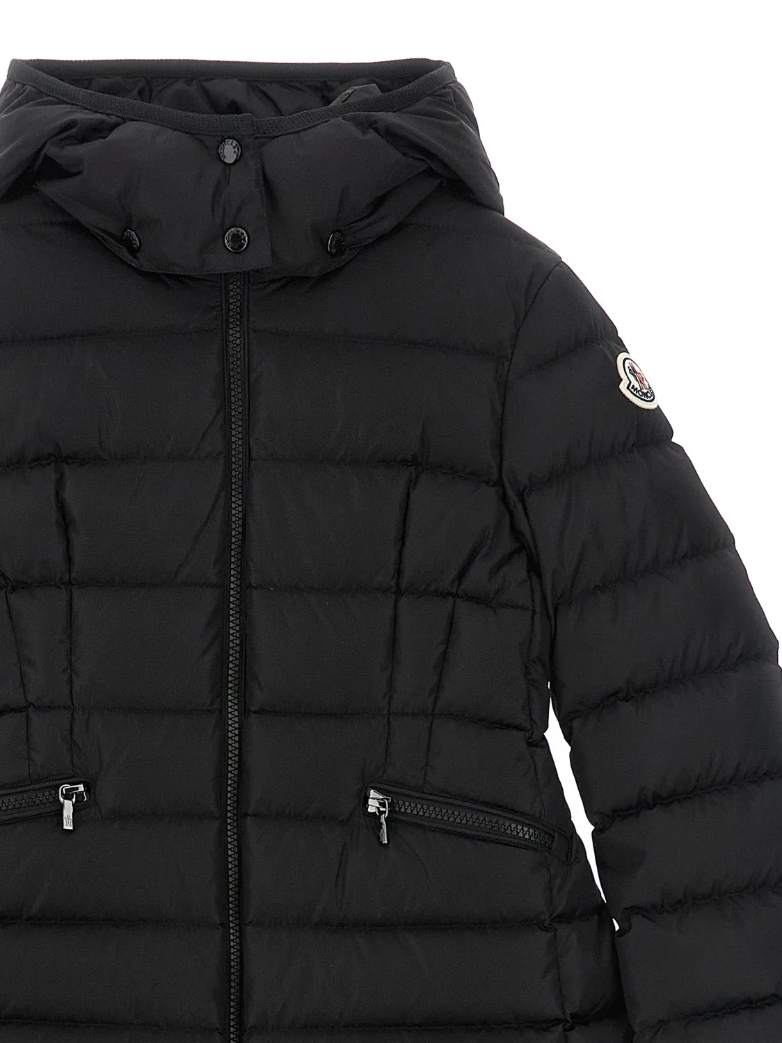 Пуховик Charpal Moncler Enfant, черный — фото 4