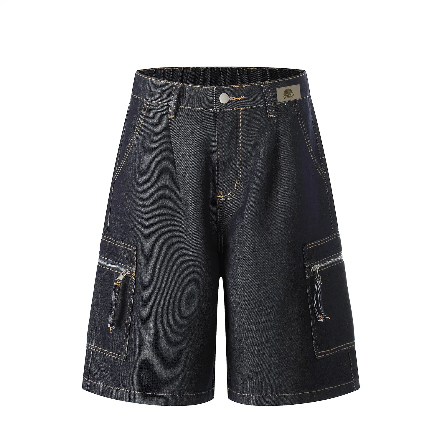 Детские джинсовые шорты с принтом Unisex Blue Moderate MostwantedLab, Blue