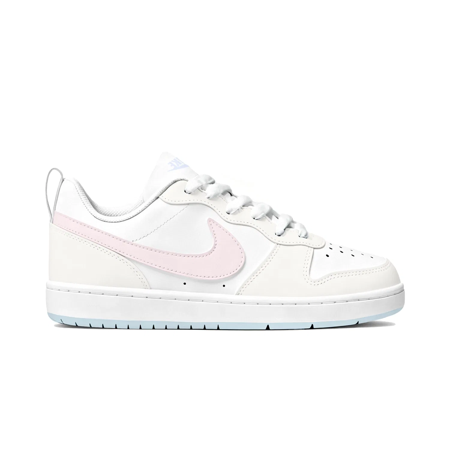 Детские кроссовки-скейтборд с принтом Nike Court Borough Beige Pink — фото 4