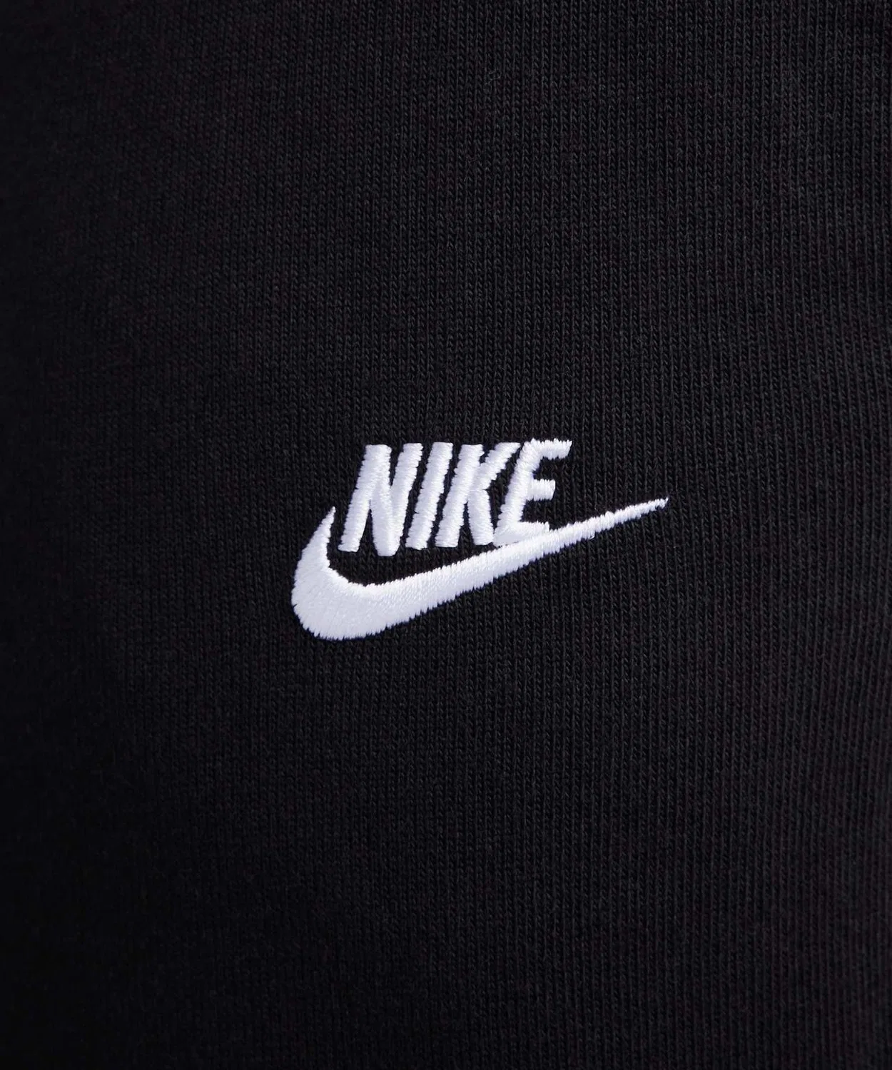 Мужские джоггеры из трикотажа с утягивающим поясом Nike Club FQ4331-010, Black — фото 4