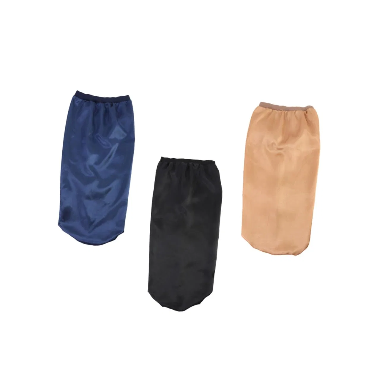 Шапочка для душа ABOOFAN, Satin, 3 шт, 63x26x2 см, Schwarz