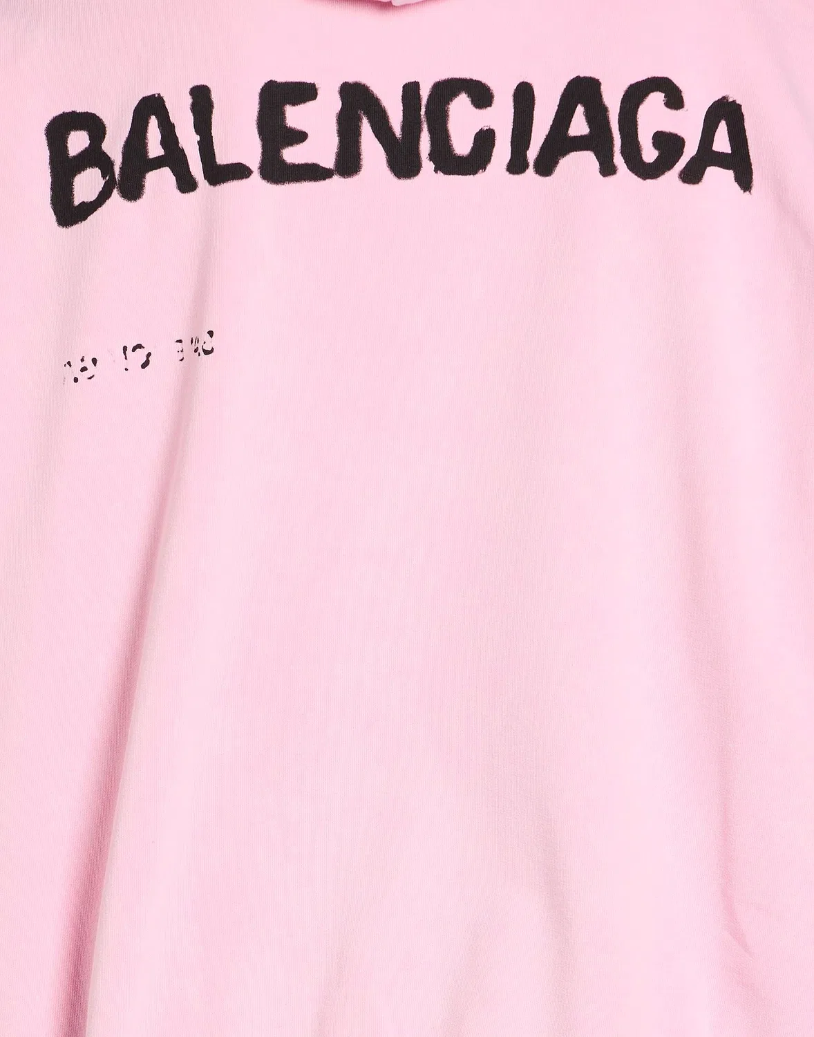 Мужской свитшот с принтом Balenciaga, розовый — фото 4