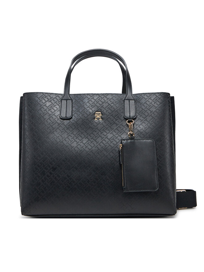 

Сумочка Th Distinct Satchel Mono AW0AW17174 Tommy Hilfiger, черный