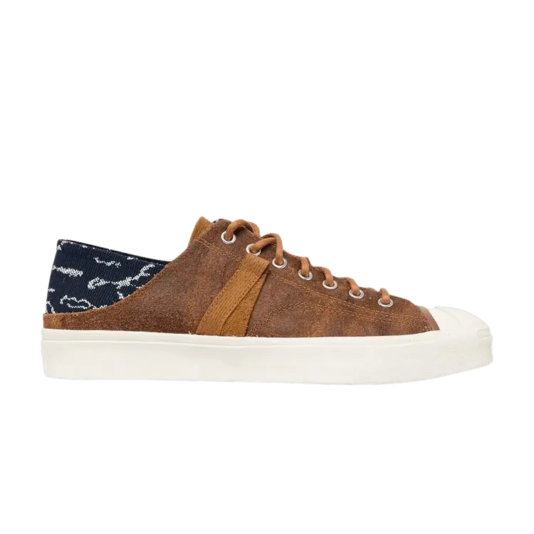 

Кроссовки Converse Jack Purcell Vintage Crush Low 'Meerkat', коричневый