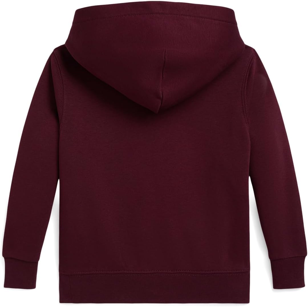 

Худи Polo Ralph Lauren Kids Polo Bear Fleece Hoodie, цвет Classic Wine