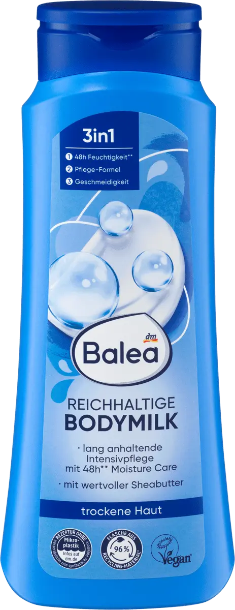 

Насыщенное молочко для тела 400 мл Balea