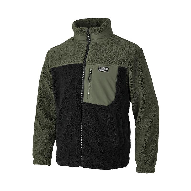 

Skechers Унисекс куртка Карбон Блэк, Carbon Black/0018